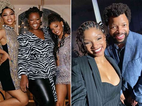 halle bailey mom and dad.